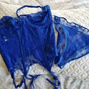 Mara intimates bustier and thong